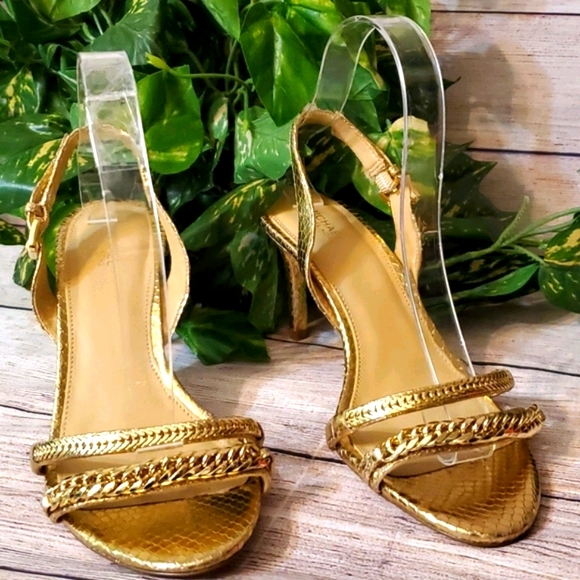 NWOT Michael Kors Jackie Chain Link Sandal - Picture 2 of 11